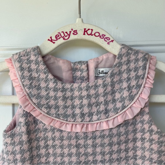 •Jillian’s Closet• Girl's Wool Blend Dress & Coat Set - Size 12 Months - Picture 4 of 13